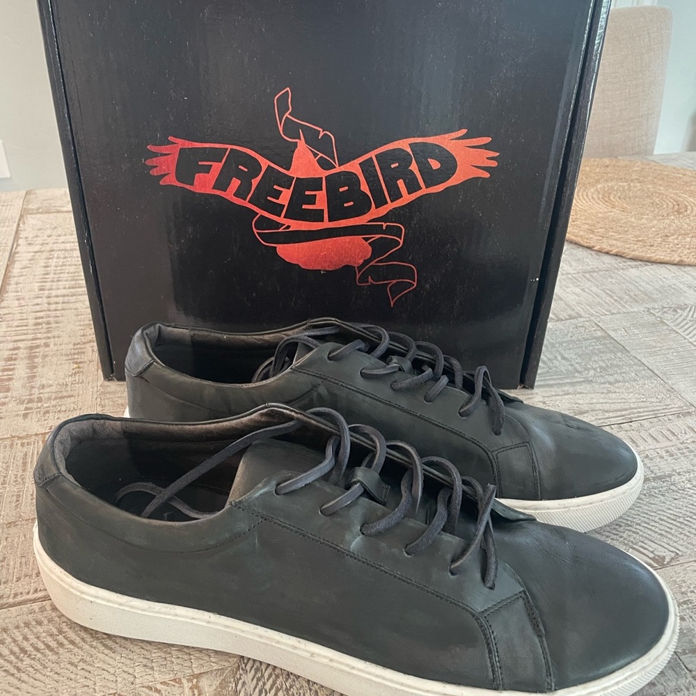 Mens free bird Newport leather shoes. New . Size 13